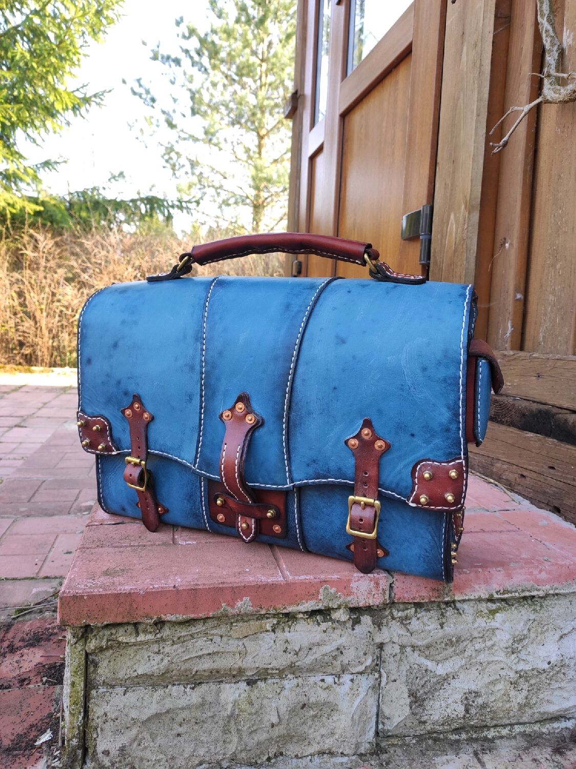 Сумка-портфель в стиле стимпанк в интернет-магазине Ярмарка Мастеров по ...