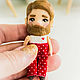 Order Copy of Copy of Copy of Copy of Copy of Brooche. Marina  Ebert ART. Livemaster. . Dolls Фото №3