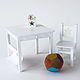 Детский растущий стол с ящиком и стул "Star", Мебель для детской, Балаково,  Фото №1