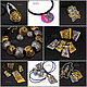Conjunto de joyas atractivo (678) joyas de diseño. Jewelry Sets. Svetlana Parenkova (parenkova). Ярмарка Мастеров.  Фото №13