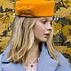 Hats: Orange Pill. Hats1. Novozhilova Hats. My Livemaster. Фото №5