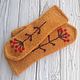 A copy of the work, knit Mittens, felted with embroidery, Mittens, Tyumen,  Фото №1