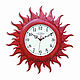 Часы настенные "Красное солнце" большие, Часы классические, Новочеркасск,  Фото №1