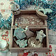 Christmas toys in the box In the fairy forest . Decoupage Christmas decorations. Christmas decorations. Happy House. My Livemaster. Фото №5
