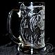 Bear. Beer mug. Mugs and cups. ArtGraving. Online shopping on My Livemaster.  Фото №2