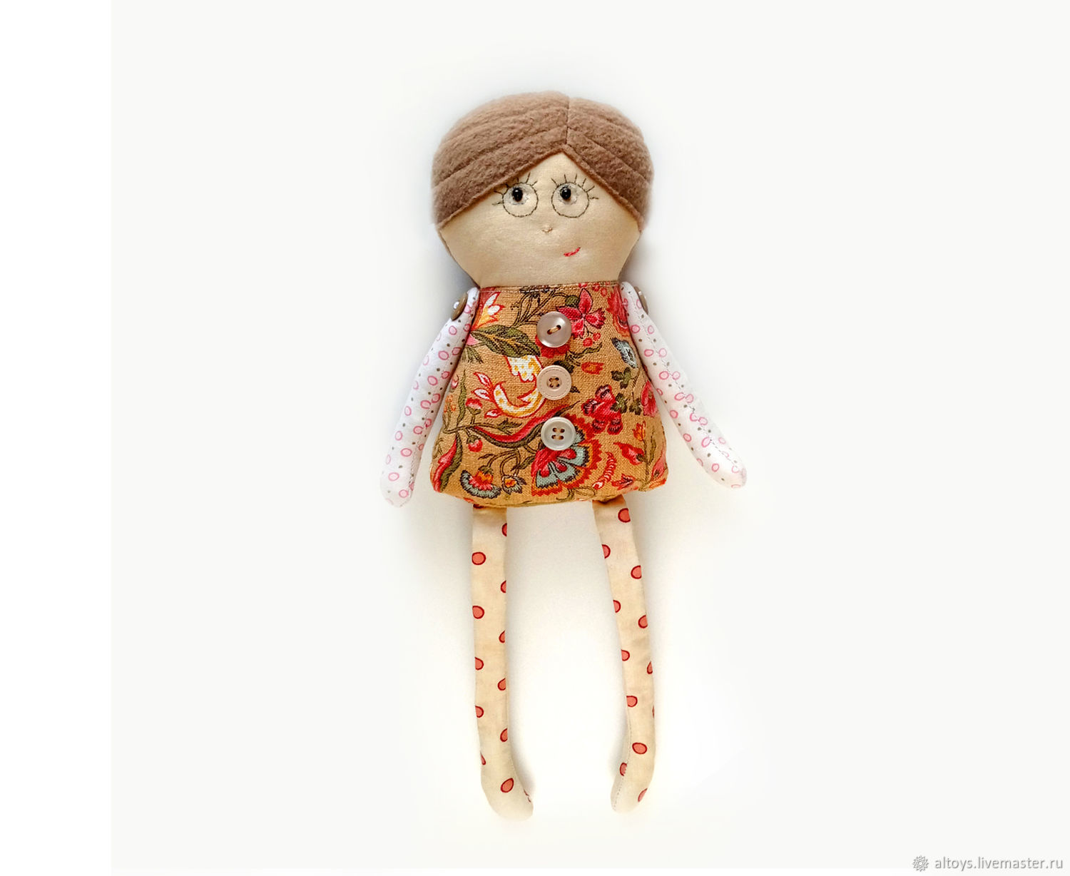 Текстильная кукла своими руками. Часть III