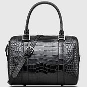 Сумки и аксессуары handmade. Livemaster - original item Sports bag made of genuine crocodile leather, tailoring to order!. Handmade.