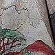 Палантин валяный на шёлке, нунофелт  «Килиманджаро», Палантины, Пори,  Фото №1