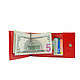 One genuine leather money clip (red), Clamps, Moscow,  Фото №1