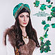 Сollection turbans «SULTAN. WINTER 2015». Шапки. Головные уборы  AnastasiyaGapon. Ярмарка Мастеров.  Фото №4