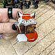 Order Brooch 'Red fox with the book Harry Potter fox book'. greenfox-23. Livemaster. . Brooches Фото №3