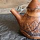Набор: чайник с орнаментом "Горы" и кружки с фактурой. Наборы посуды. Гончарная студия Орловых (gonchar-master) (gonchar-master). Ярмарка Мастеров.  Фото №10
