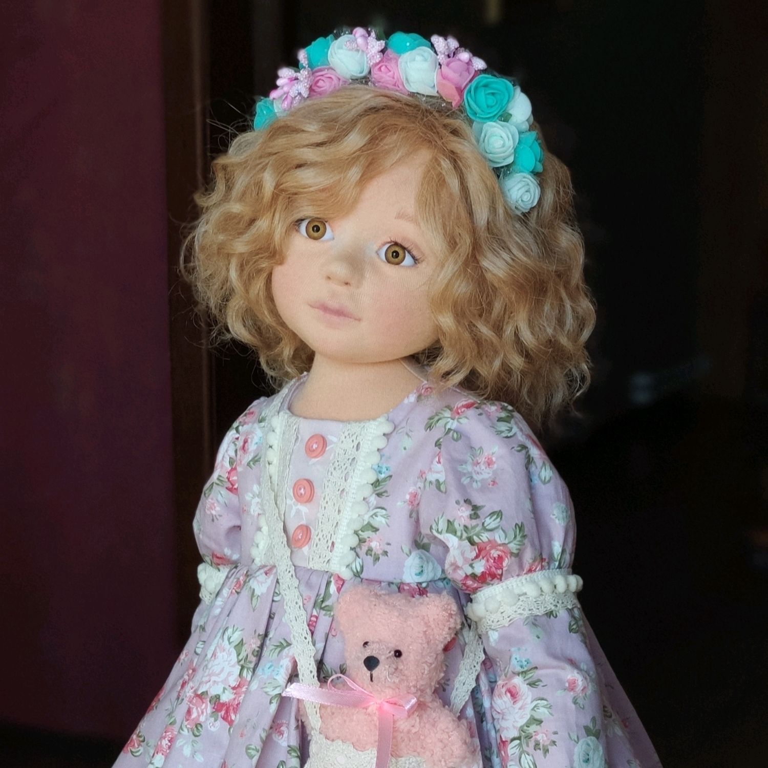 Текстильная интерьерная кукла, Интерьерная кукла, Саранск,  Фото №1