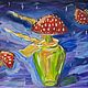 Fly Agaric in Wonderland oil painting. Pictures. Art From Estella. Online shopping on My Livemaster.  Фото №2