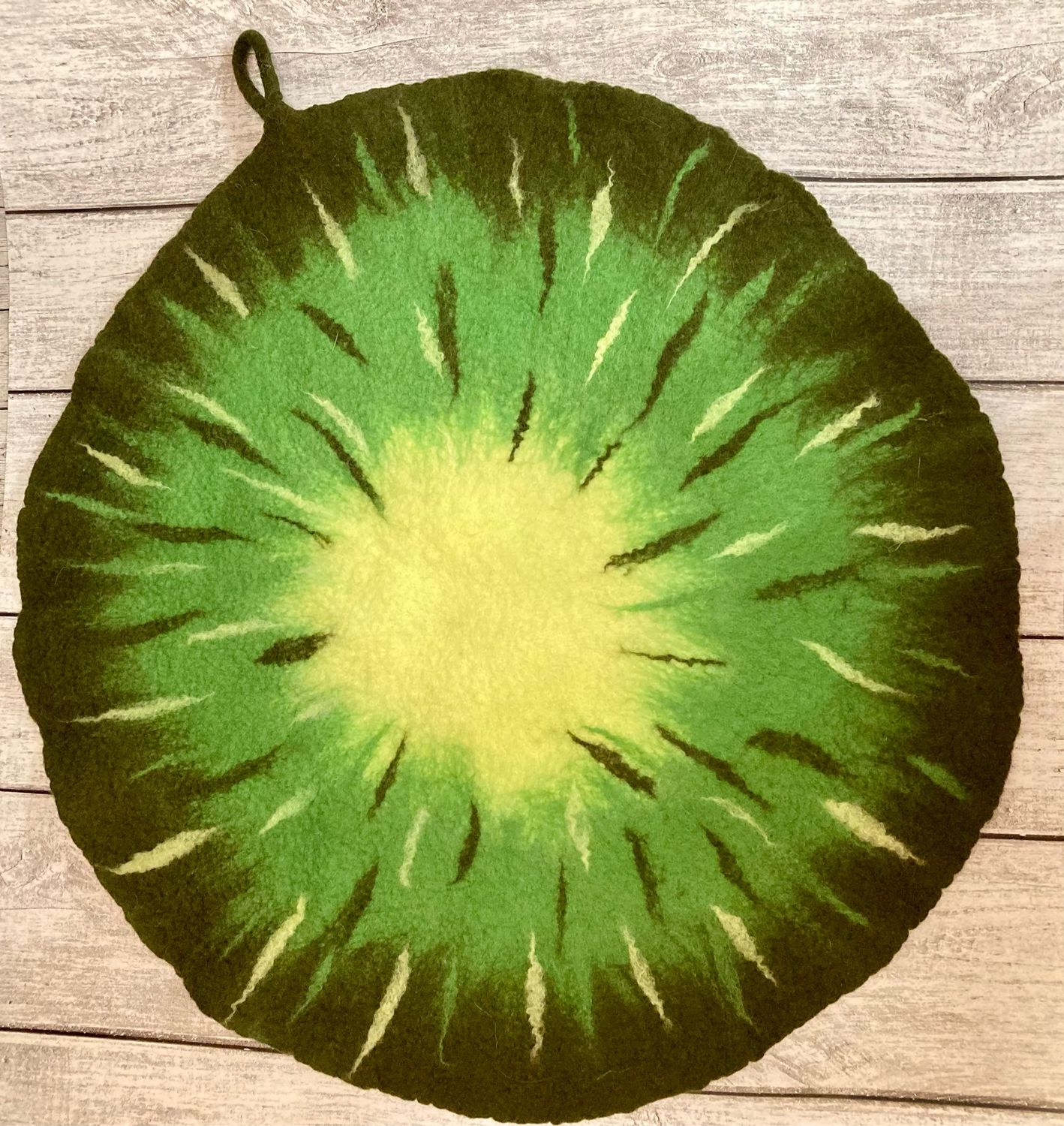 Банный коврик валяный «Лесная свежесть» на заказ в интернет-магазине ...