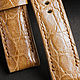 Crocodile Leather Watch Strap 24 mm (20). Watch Straps. brusnitcyn-art. My Livemaster. Фото №4
