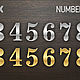 Дверные цифры Number Line N-017. Номер на дверь. MetallBox. Ярмарка Мастеров.  Фото №6