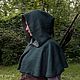 Double-sided Linen Hood Brokilon inspired Witcher, Hoods, Balashikha,  Фото №1