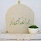 Hot water bottle for teapot with hand embroidery ' Herbs', Teapot cover, Ekaterinburg,  Фото №1