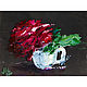 Картина красная роза в вазе маслом, Картины, Ярославль,  Фото №1