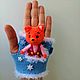 Order Finger theater Zayushkina hut house glove. sunnytoys-gifts. Livemaster. . Puppet show Фото №3