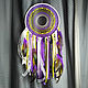 Dream catcher with ribbons and rutile quartz. Amulet. YourMagicSoul. Online shopping on My Livemaster.  Фото №2