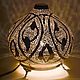 Handcrafted Egyptian Brass Table Lamp Lampshade. Chandeliers. Farshy. Online shopping on My Livemaster.  Фото №2
