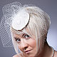 Шляпка для невесты "Лесли", Hats1, Moscow,  Фото №1