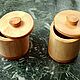 Salt shakers made of wood. Salt and pepper shakers. VershkiKoreshki (VershkiKoreshki). Online shopping on My Livemaster.  Фото №2