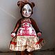 Тедди Долл Груня. Тедди Долл. Люлюкины куклы (lyulyukindolls). Ярмарка Мастеров.  Фото №5