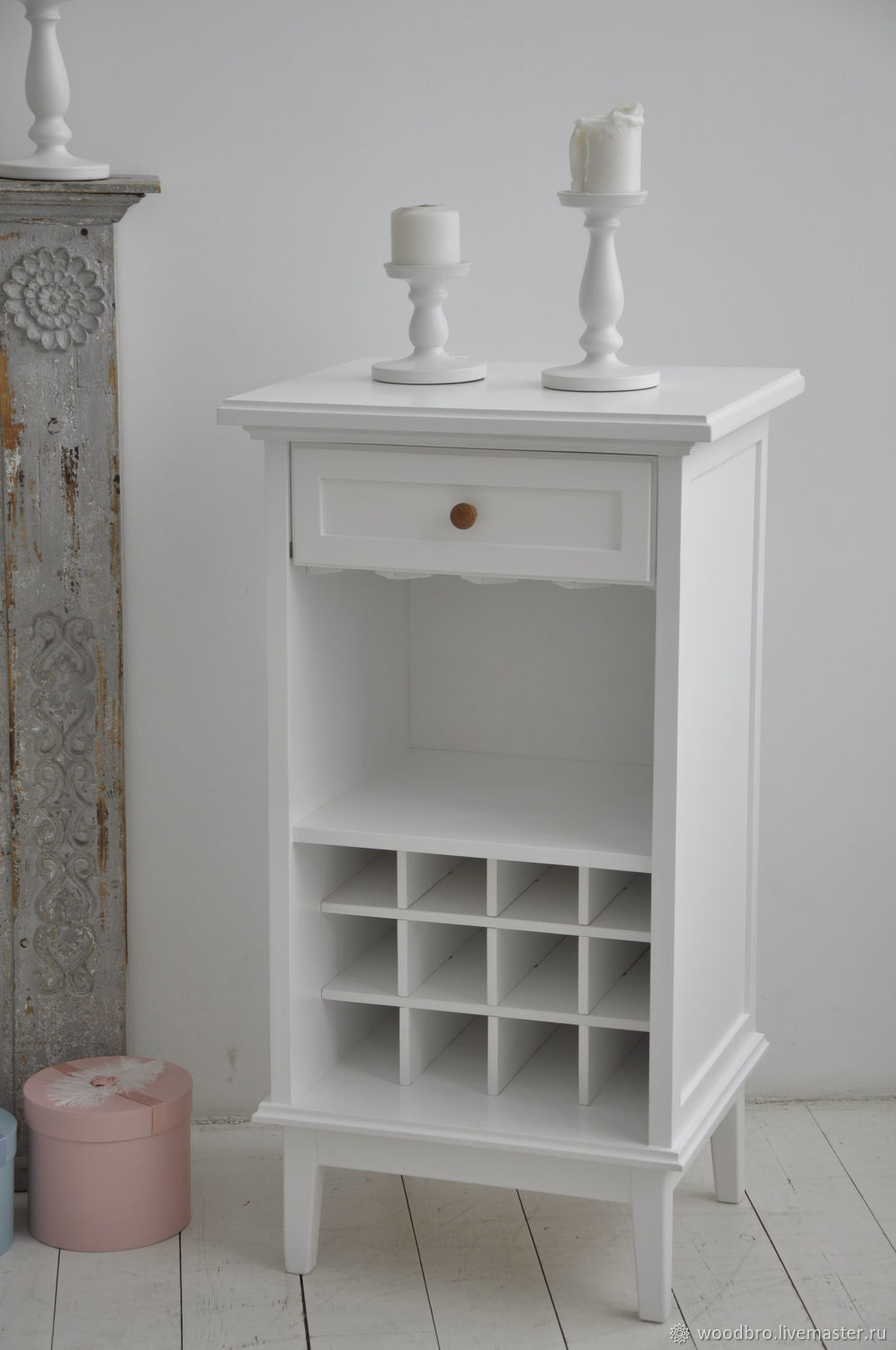 Винный шкафчик в интернет-магазине на Ярмарке Мастеров | Шкафы, Москва ...