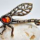 Brooch Dragonfly Openwork, Brooches, Domodedovo,  Фото №1