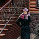 Knitted combination set 'Ripe plum'. Headwear Sets. Olga Lado. My Livemaster. Фото №5