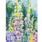 Букет радости -  картина маслом с цветами букет цветов