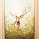 Woodland Deer. Pictures. Walperion Paintings. My Livemaster. Фото №6