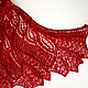Shawl scarf knitted openwork mohair with lurex. Shawls. UrbanStyleKnit (usknits). My Livemaster. Фото №5