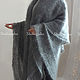 Down shawl shawl hand-knitted 'Lady', 144. Shawls1. Shawl  handmade  goat fluff. My Livemaster. Фото №5