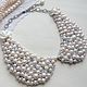 Necklace collar "My pearl", Collars, Moscow,  Фото №1