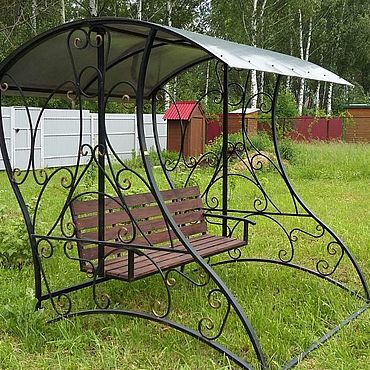 Дача и сад ручной работы. Ярмарка Мастеров - ручная работа Садовые качели "Камелия". Handmade.