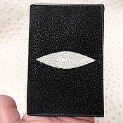 Сумки и аксессуары handmade. Livemaster - original item Passport cover made of genuine sea stingray leather!. Handmade.