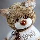 Тедди кот "Мурка". Мишки Тедди. Teddy by Olga Prokudina. Интернет-магазин Ярмарка Мастеров.  Фото №2
