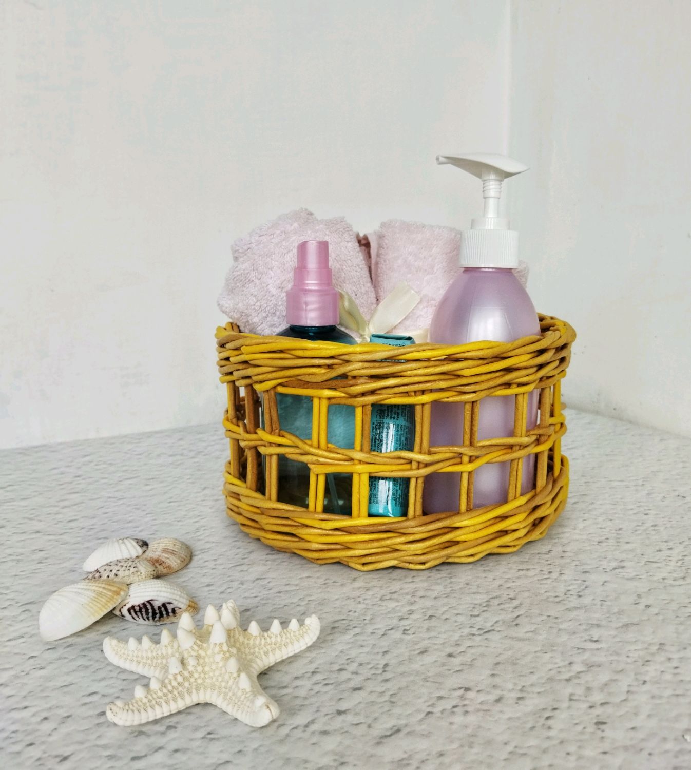 Круглая ажурная корзина для фруктов, косметики, ванны, кухни в интернет ...