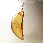 Украшения handmade. Livemaster - original item The enclosure!!! Very large pendant made of natural Baltic amber(501). Handmade.