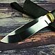 Handmade Hunter knife, forged steel HH12MF. Knives. mens-steel. Online shopping on My Livemaster.  Фото №2