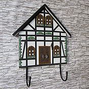 Для дома и интерьера handmade. Livemaster - original item Key holders wall: Housekeeper-hanger Alpine house.. Handmade.