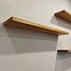 Order Floating shelf on a hidden mount made of solid beech. WOODKITA. Livemaster. . Shelves Фото №3