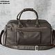 Men's leather travel bag 'Raymond' (Tobacco). Travel bag. DragonBags - Men's accessories. My Livemaster. Фото №7