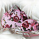 Mini cosmetic bag 'Pink dreams', textile with a bow. Beauticians. Natali - travel cosmetic bags. My Livemaster. Фото №5