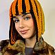 Шапка-парик зимняя «КАРЕ КЛЕОПАТРЫ». Шапки. Анна Лесникова      Les accessoires. Ярмарка Мастеров.  Фото №10
