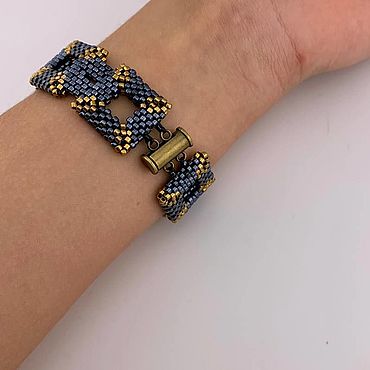 Украшения ручной работы. Ярмарка Мастеров - ручная работа Браслет плетеный. Handmade.